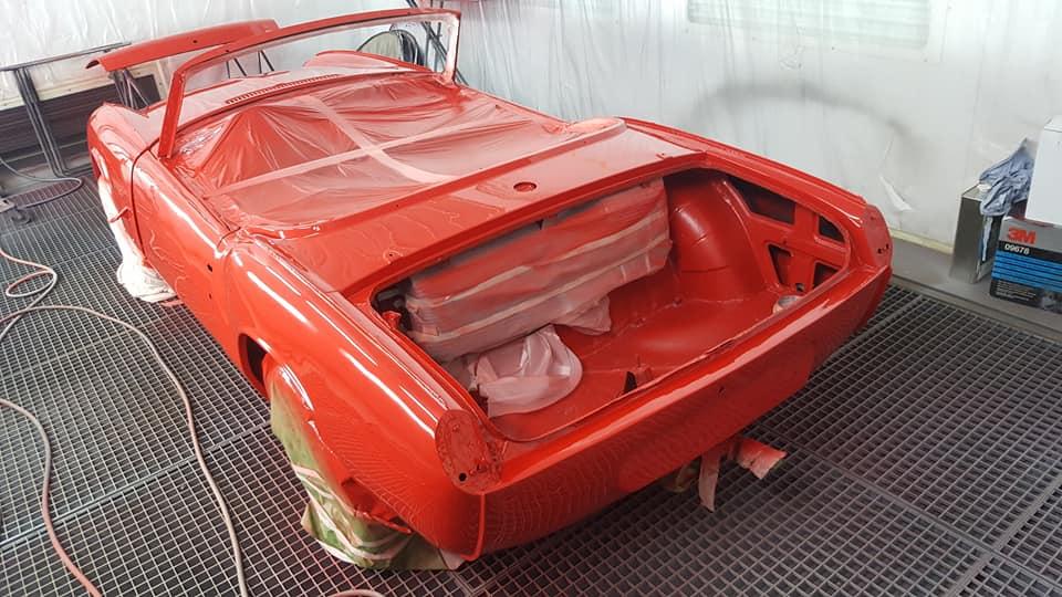 peinture Triumph Spitfire IV