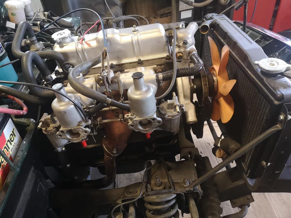 Réparation mécanique Triumph Spitfire IV