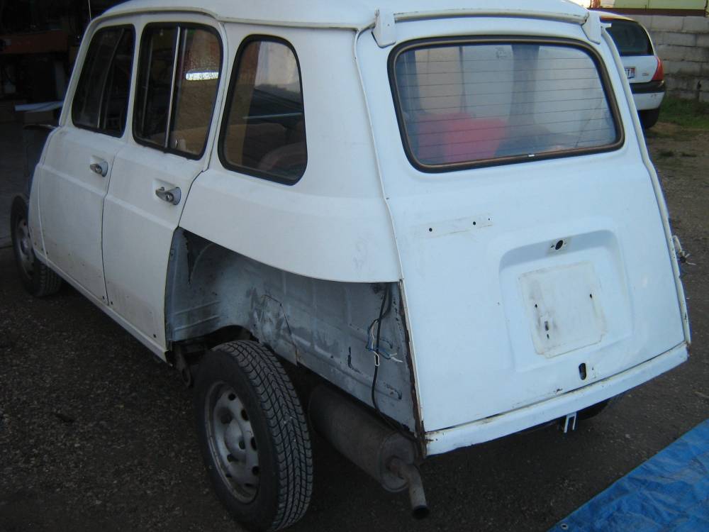 Rénovation Renault 4L