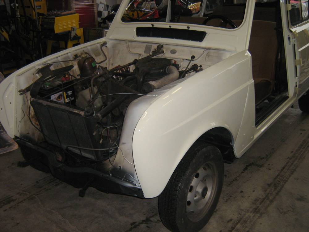 Rénovation Renault 4L