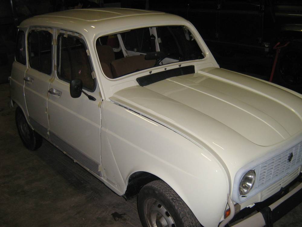 Rénovation Renault 4L
